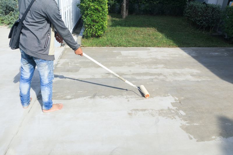 Driveway Concrete Polishing